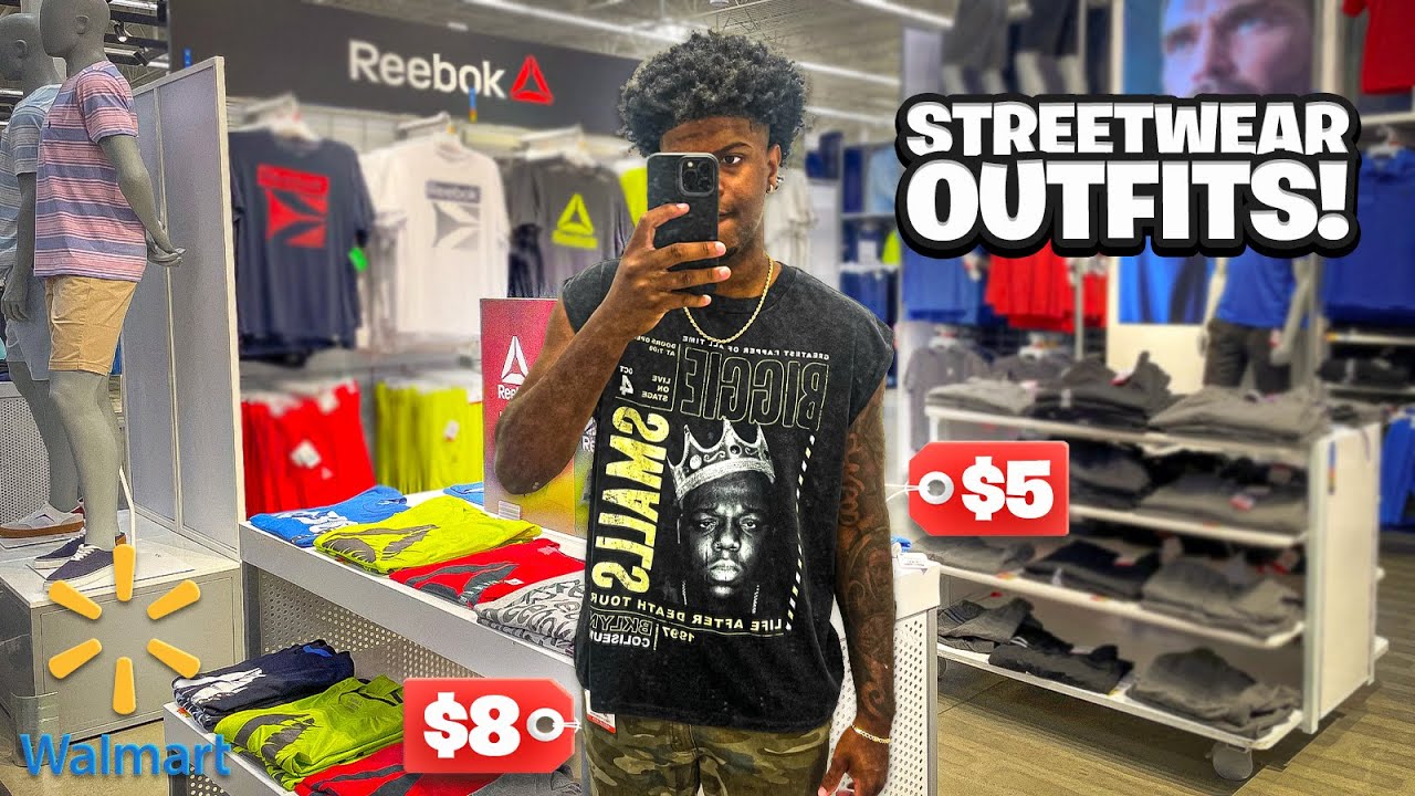 How to find cheap Streetwear Outfits! *BUT STILL PTSO* 🅿️ Walmart outfit challenge! 😈