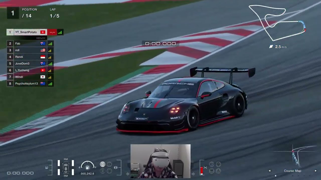 Porsche 992 Gr 3  | PS5pro PSVR2 Gt7 Daily Race A NZ redbull ring