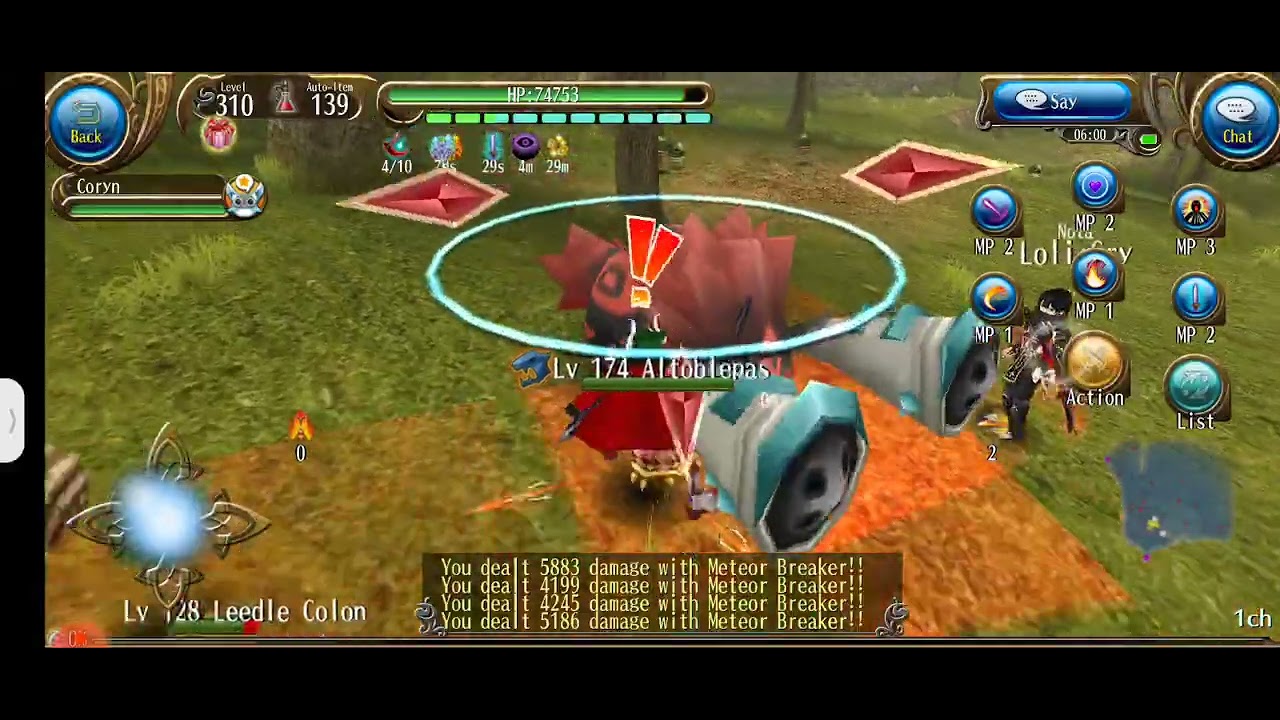 (ToramOnline) Vit THS into Gun-Blade 