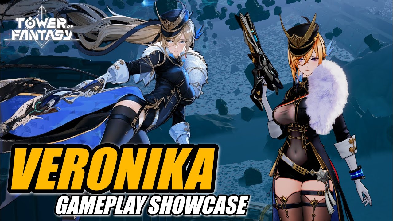 Tower of Fantasy Veronika SSR 4K Gameplay - New Volt/Frost DPS