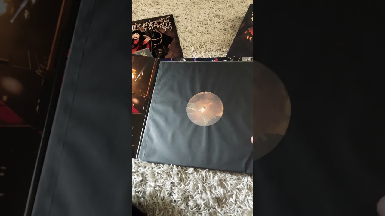 Cradle of Filth - Trouble and Their Double Lives | Vinyl Unboxing #cradleoffilth