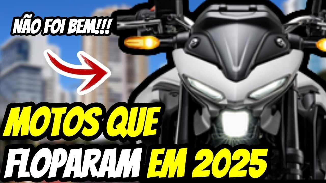 Despencou!!! As Motos Que Floparam em Vendas em 2025.