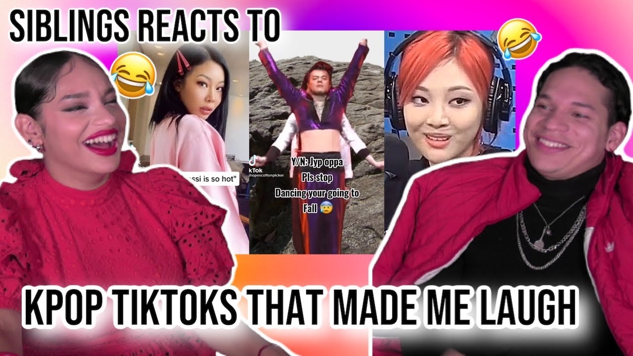 Siblings react to 'KPOP tiktoks that made me BARK'🐶😂👏