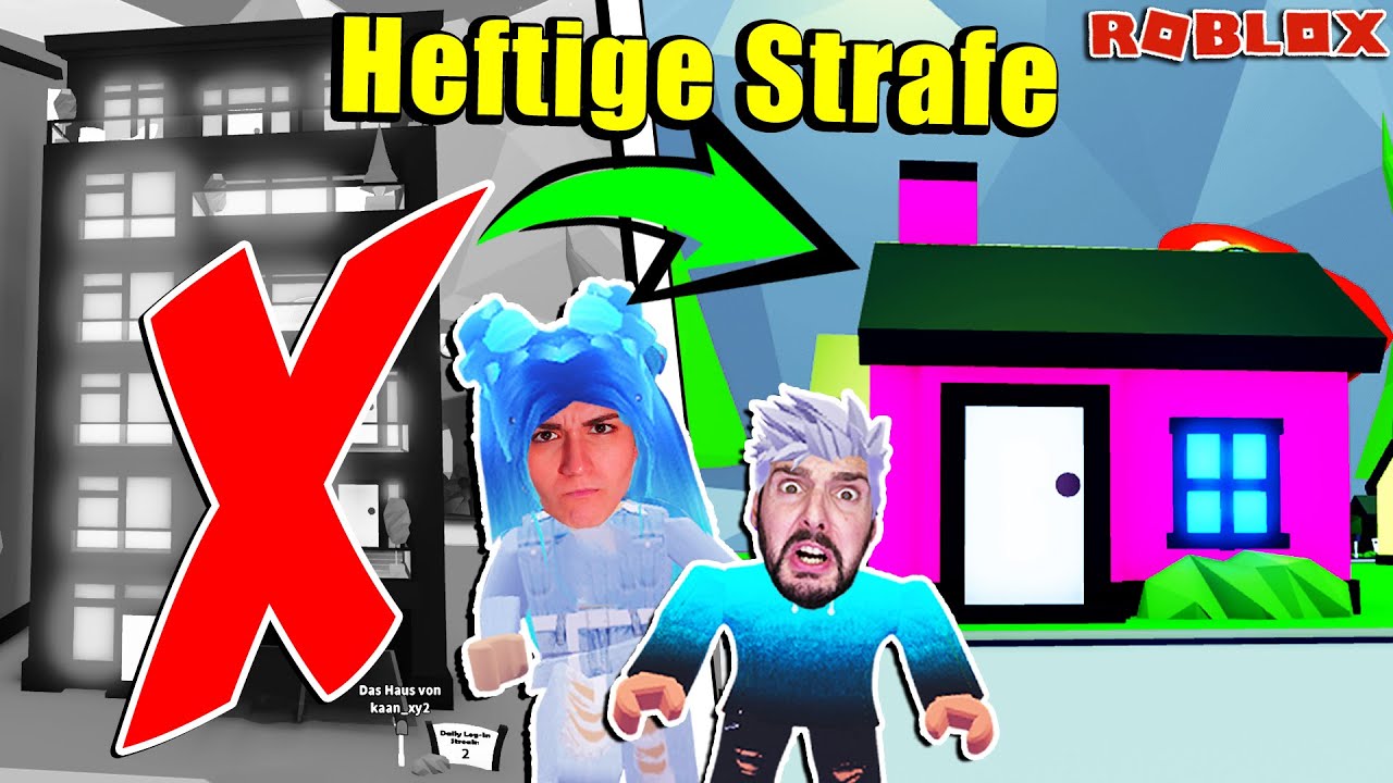 MAMA DANIAS HEFTIGE STRAFE FÜR BABY KAAN! Weil er scammen wollte... [Roblox deutsch]