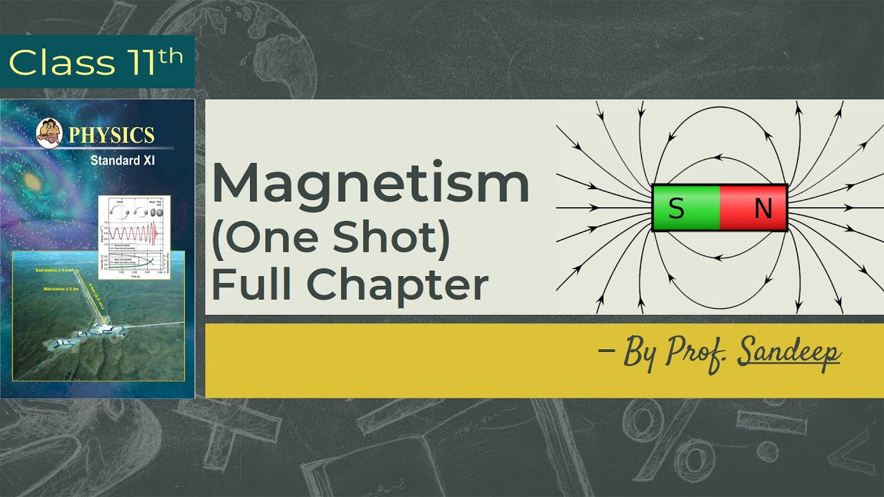 Magnetism | One Shot Revision | Physics Class 11 | Maha board | PhysicsHQ | Prof.Sandeep
