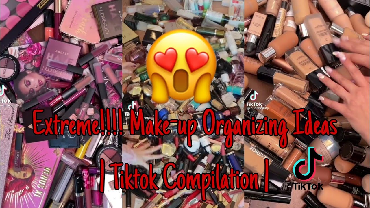 Makeup Organizing Ideas #asmr | Extreme Edition