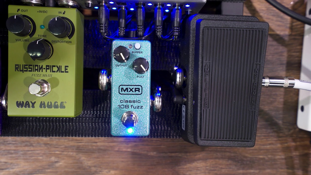 MXR Classic 108 Fuzz Mini