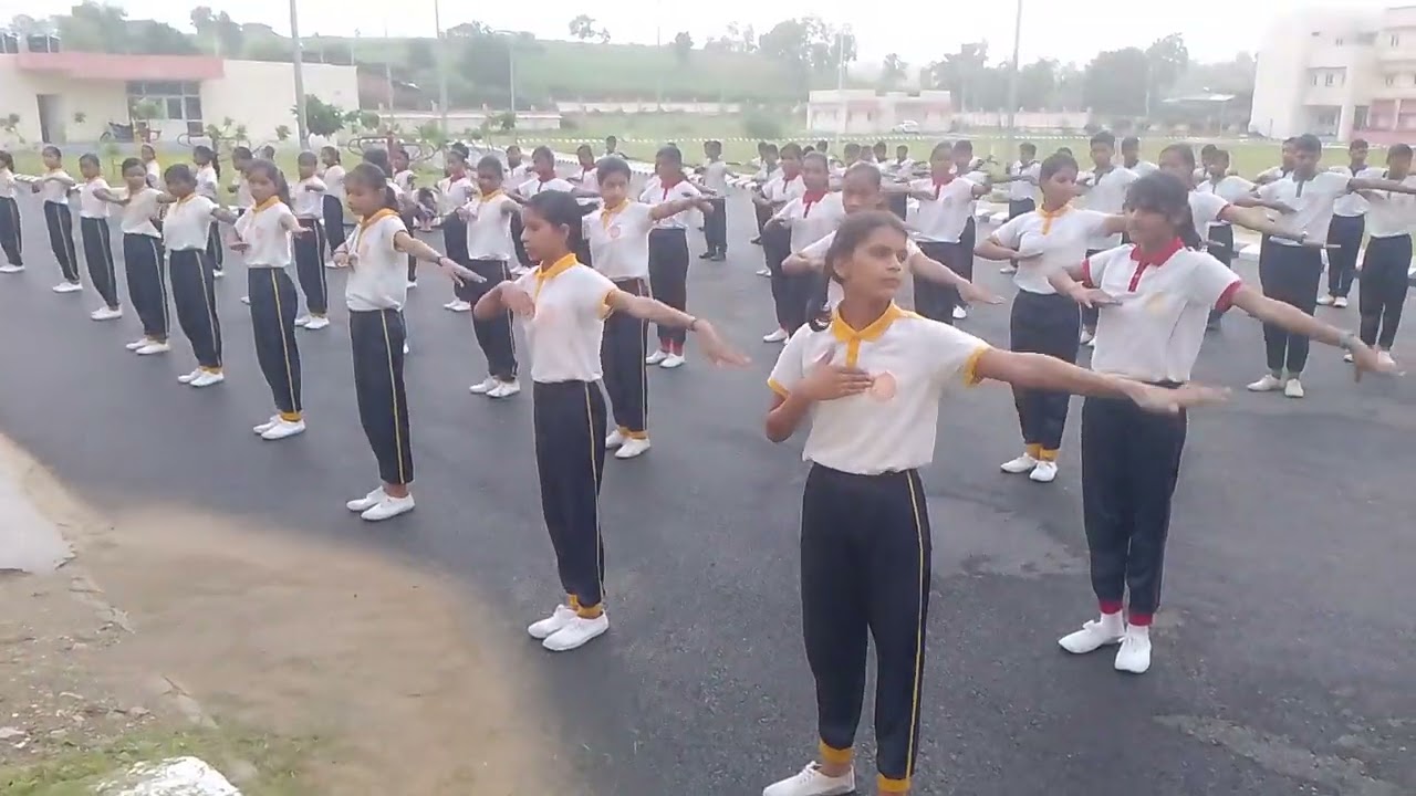 @Mass PT, #Atal Awasiya Vidyalaya Sonbhadra.Class-7th.@