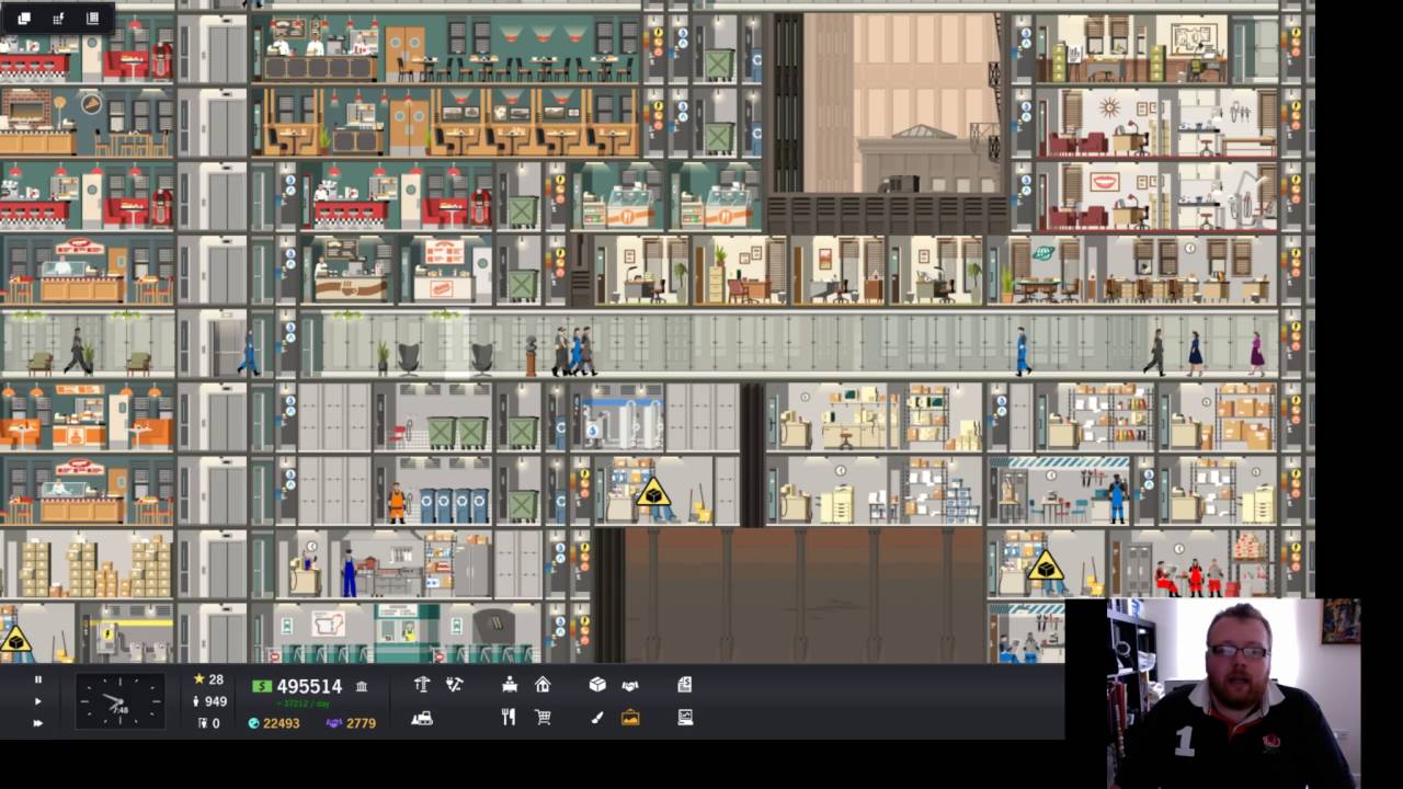 Project Highrise - tips and tricks Let's Play