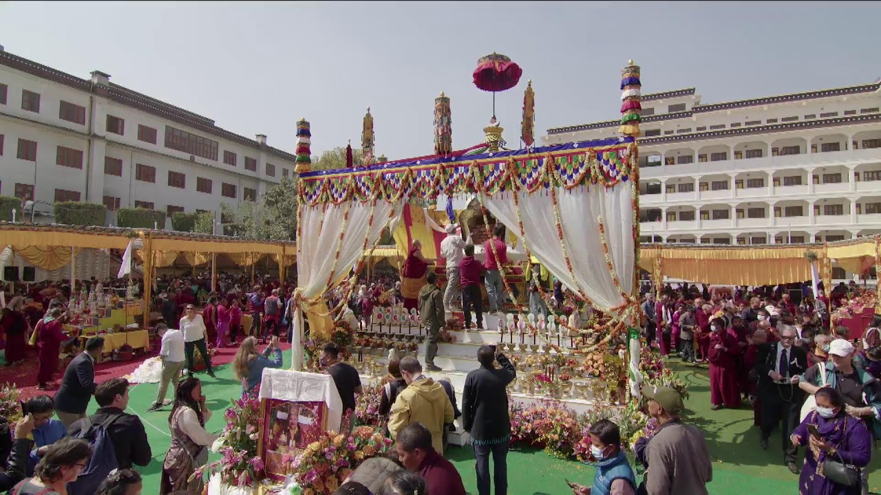 Cremation of the Kudung of Kyabje Tsikey Chokling Rinpoche