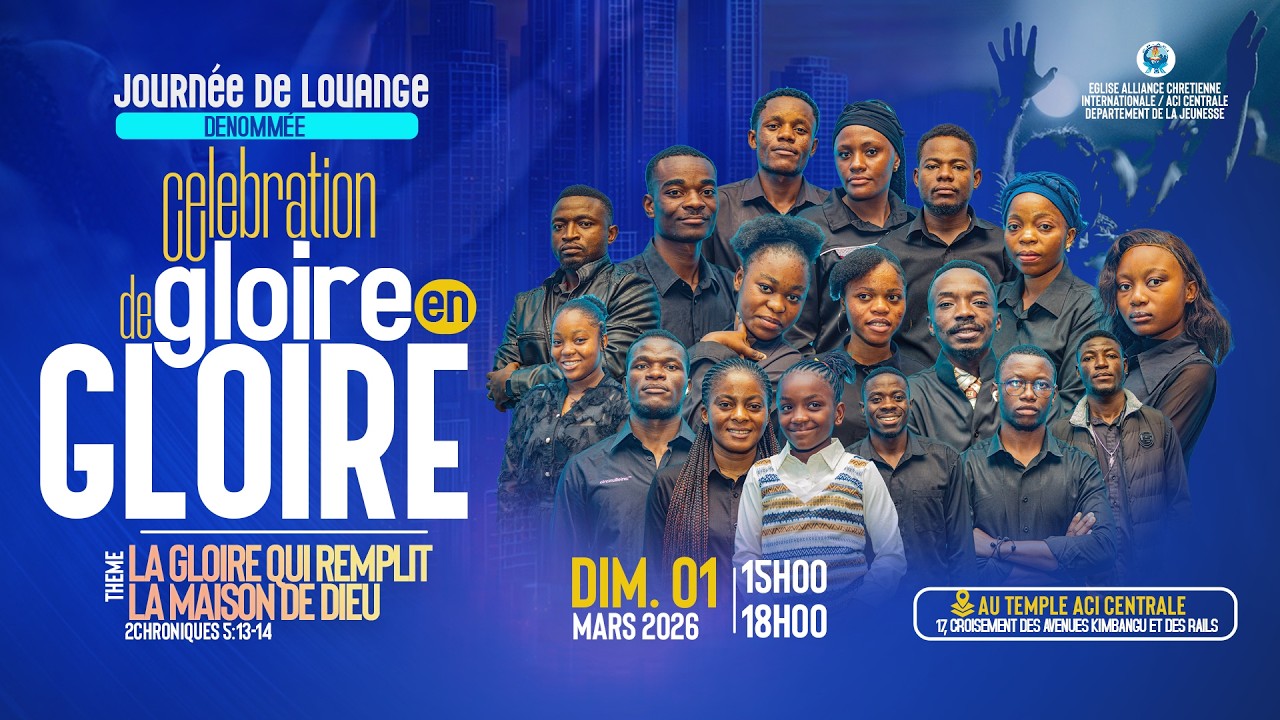 ''  LA GLOIRE QUI REMPLIT LA MAISON DE DIEU''  //