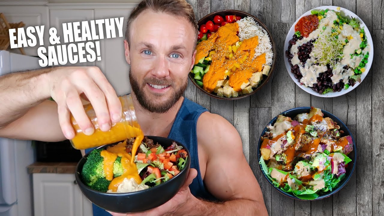 3 AMAZING OIL FREE SAUCES | VEGAN & GLUTEN FREE