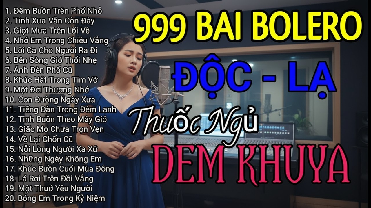 Nhạc Bolero Xưa – Những Bài Hát Đi Vào Lòng Người