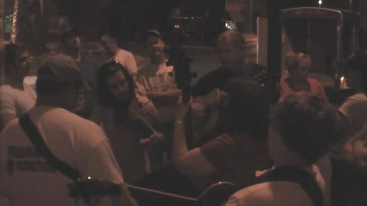 Bluegrass On Broad- Jamming On Friday Night After Bluegrass Concert (24 July 2009)