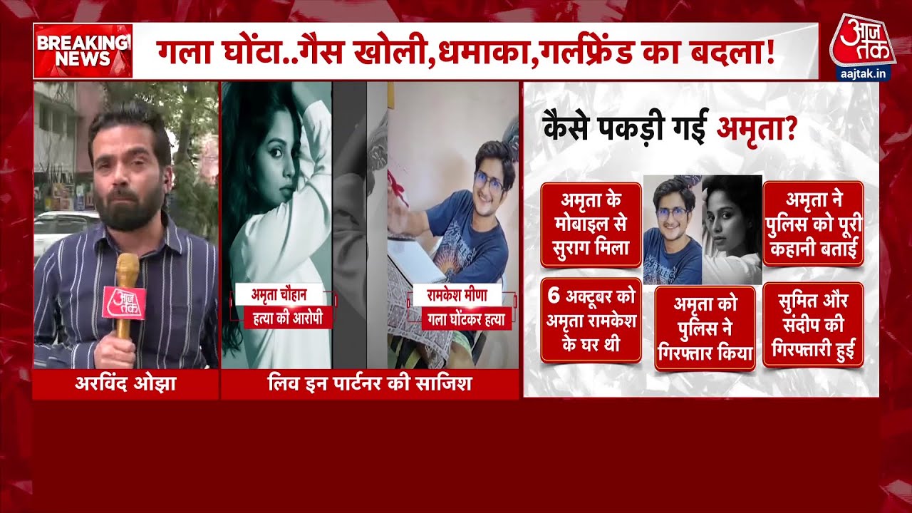 UPSC Aspirant Murder : IAS बनने का सपना, लिव-इन पार्टनर ने रची खूनी साजिश |Crime News | Delhi Police