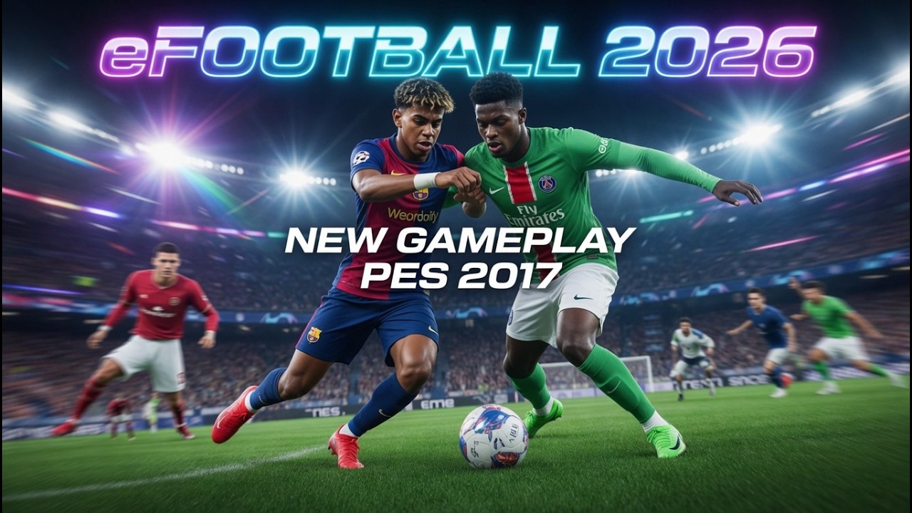 PES 2017 NEW 2026 Gameplay