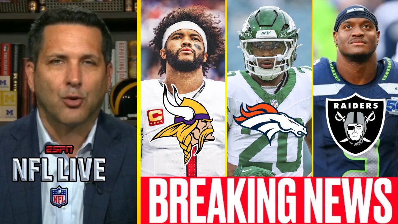 NFL LIVE | Schefter has the latest on NFL free agency: Murray to Vikings? Hall to Broncos? Walker?