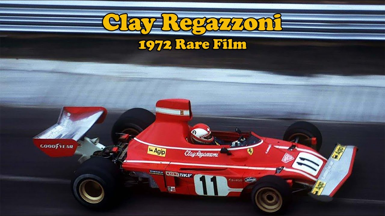 F1 Driver: Clay Regazzoni - Rare 1972 Film