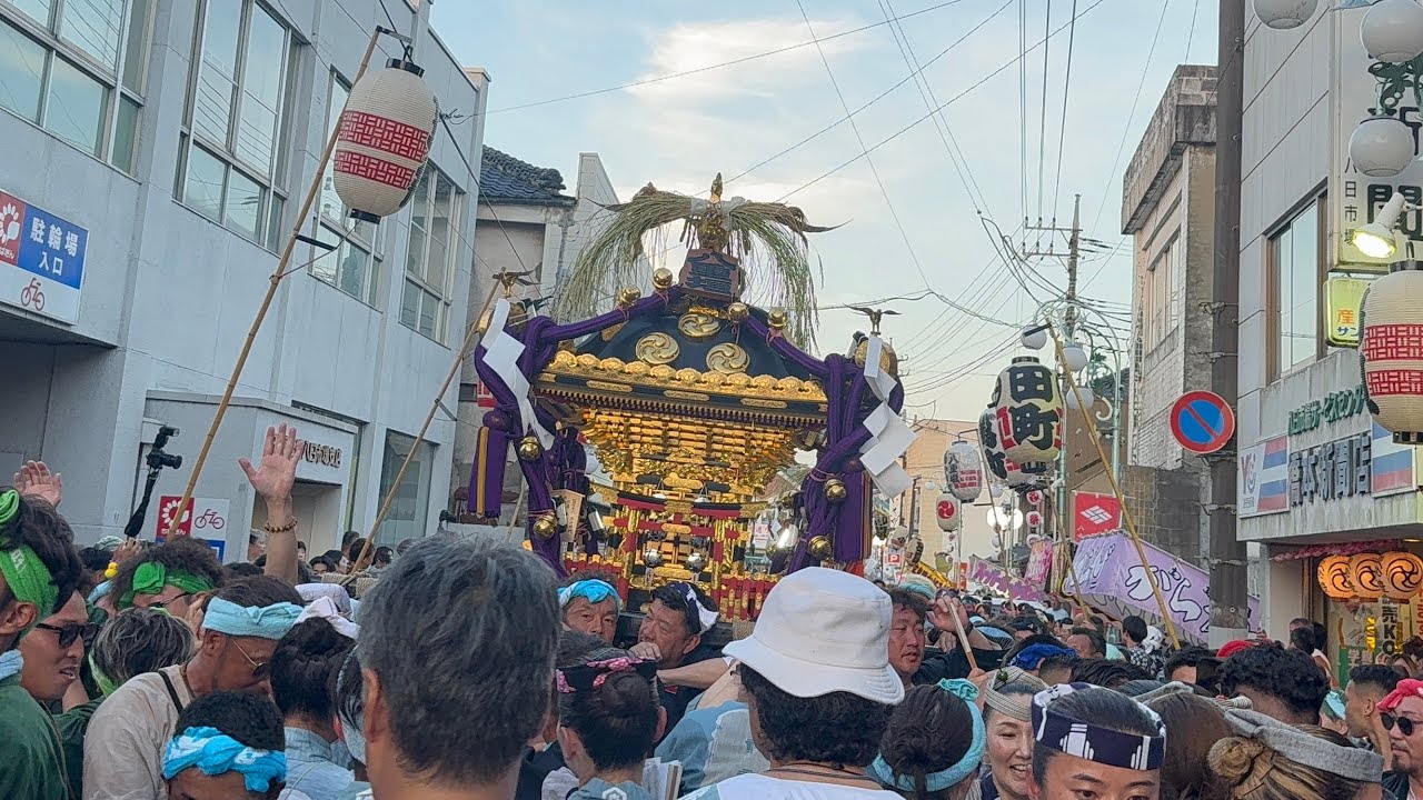 令和七年　八重垣神社祇園祭　神社神輿還御　年番町下出羽区　8/5