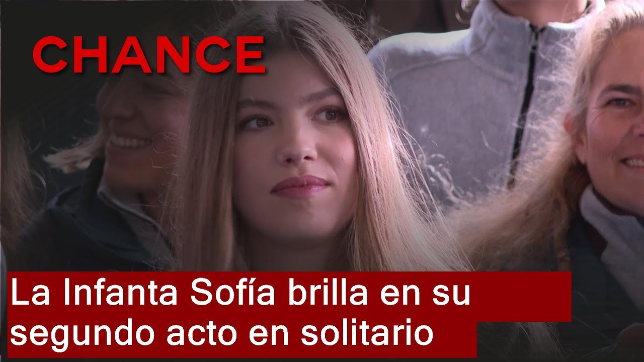 La Infanta Sofía brilla en su segundo acto en solitario