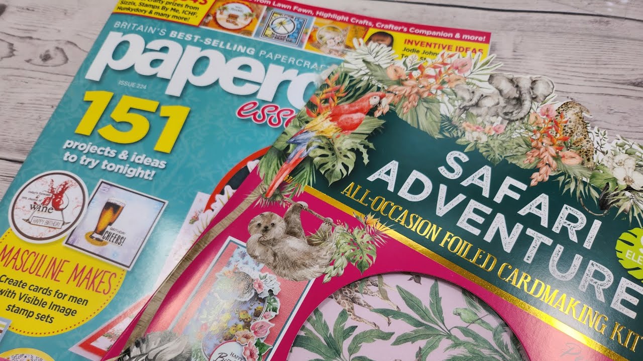 NEW PaperCraft Essentials Magazine Issue 224 PLUS PROJECT SHARES & LIFE UPDATE
