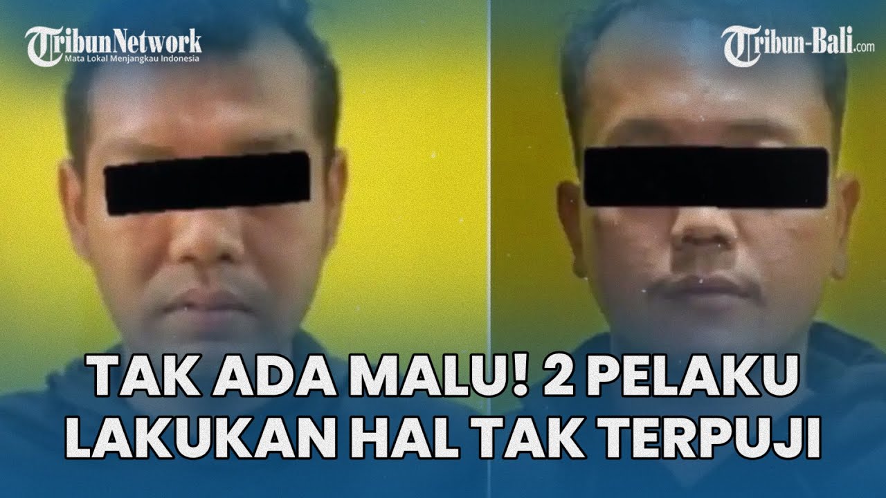 TAK ADA MALU! 2 Pelaku Lakukan Hal Tak Terpuji Siang Hari di Jalan Gunung Soputan Denpasar Bali