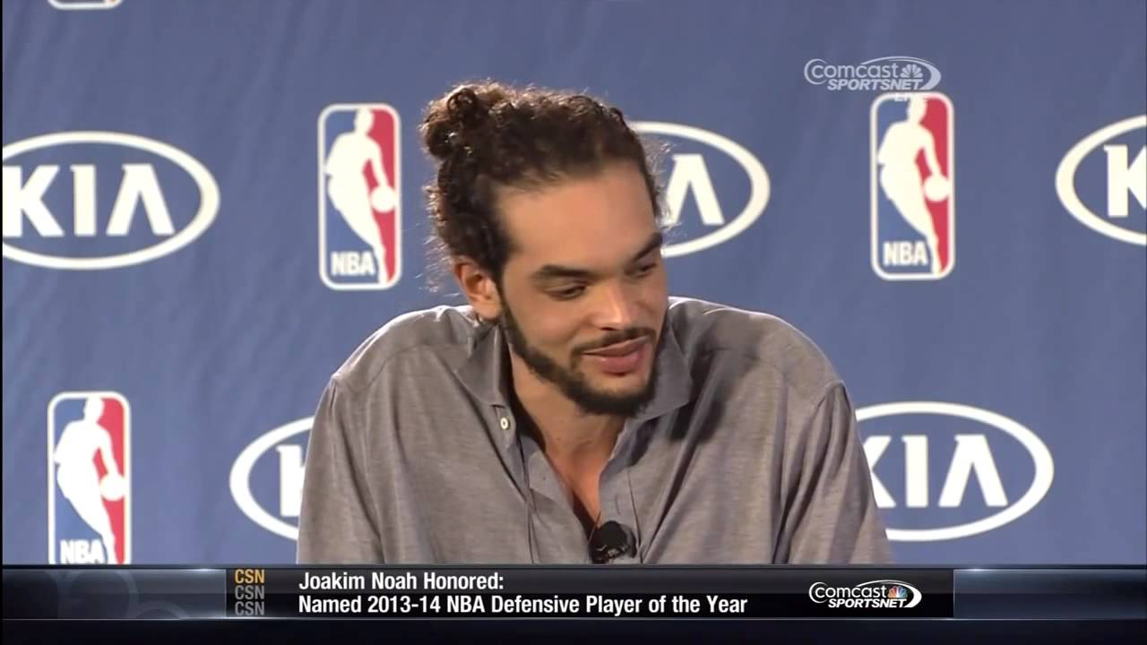 Joakim Noah Defensive Player of the Year Award Ceremony