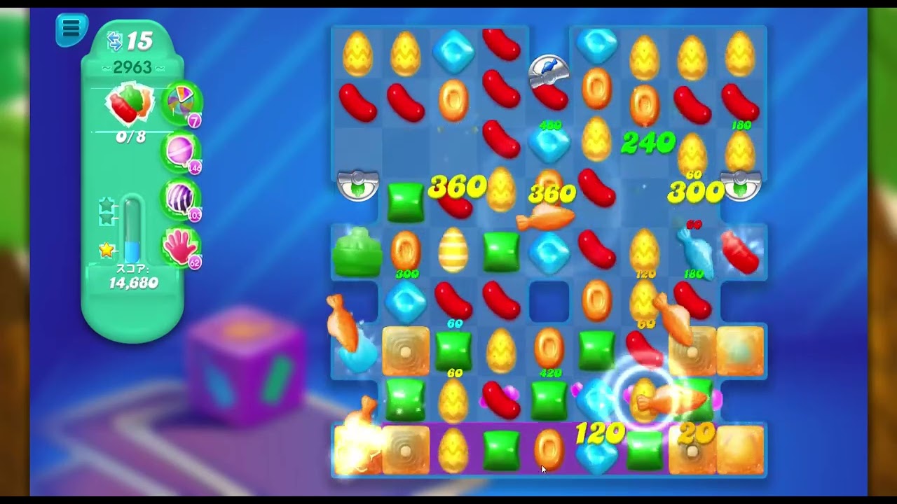 #2963 Candy Crush Soda Saga NO BOOSTERS