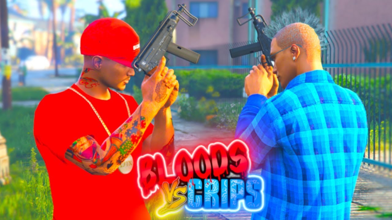 GTA 5 BLOODS VS CRIPS 