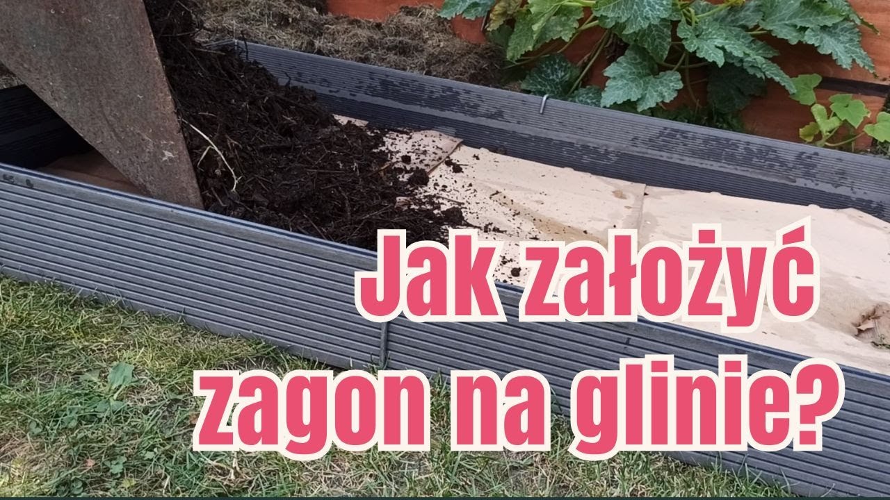 Nowa grządka na glinie. Z czego zrobić? Czym wypełnić?