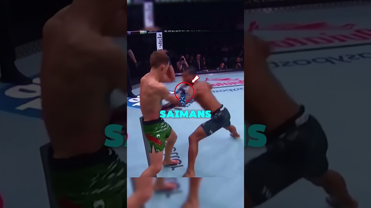 Malcom Wellmaker Brutally Knocks out Cameron saiman #ufc