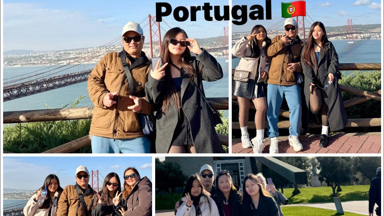 Portugal diaries🇵🇹 #familytime#vacation#rajulama                                    #hallachalecha 