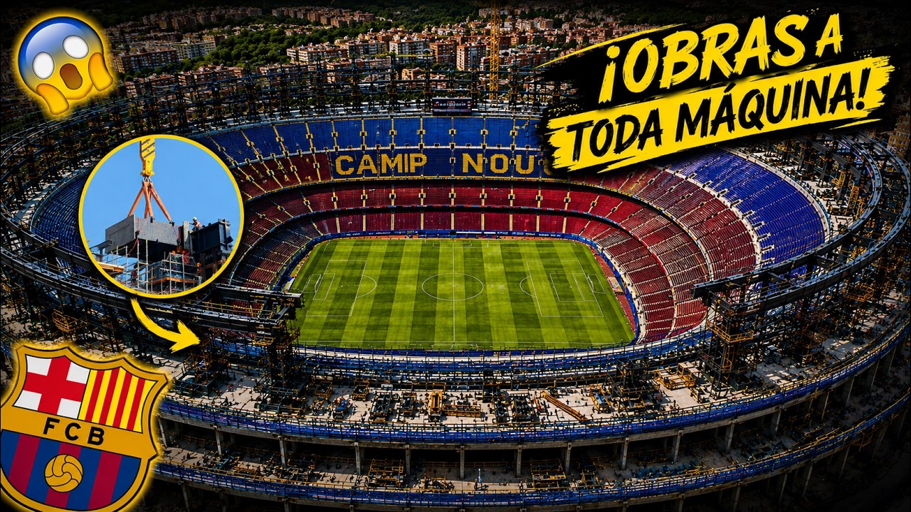 &iexcl;Explosi&oacute;n de Progreso en el Camp Nou! || La Mayor Actualizaci&oacute;n Hasta Ahora