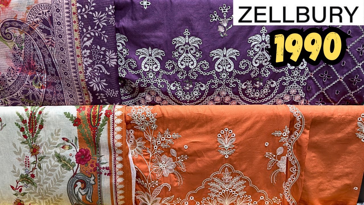 Zellbury New Collection 2026 📣❤️ zellbury Unstitched Eid Collection 2026😱 Rs.1990 only 😱