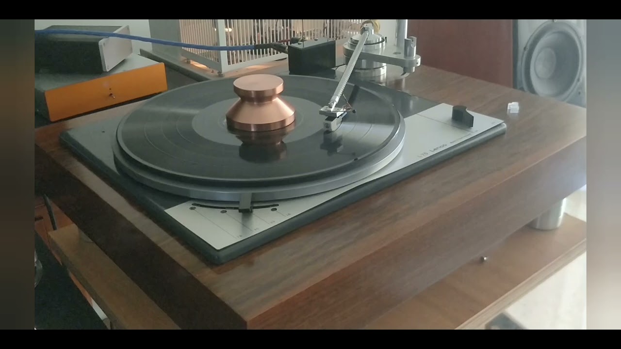 Lenco L75 with upgraded bearing and copper collar.