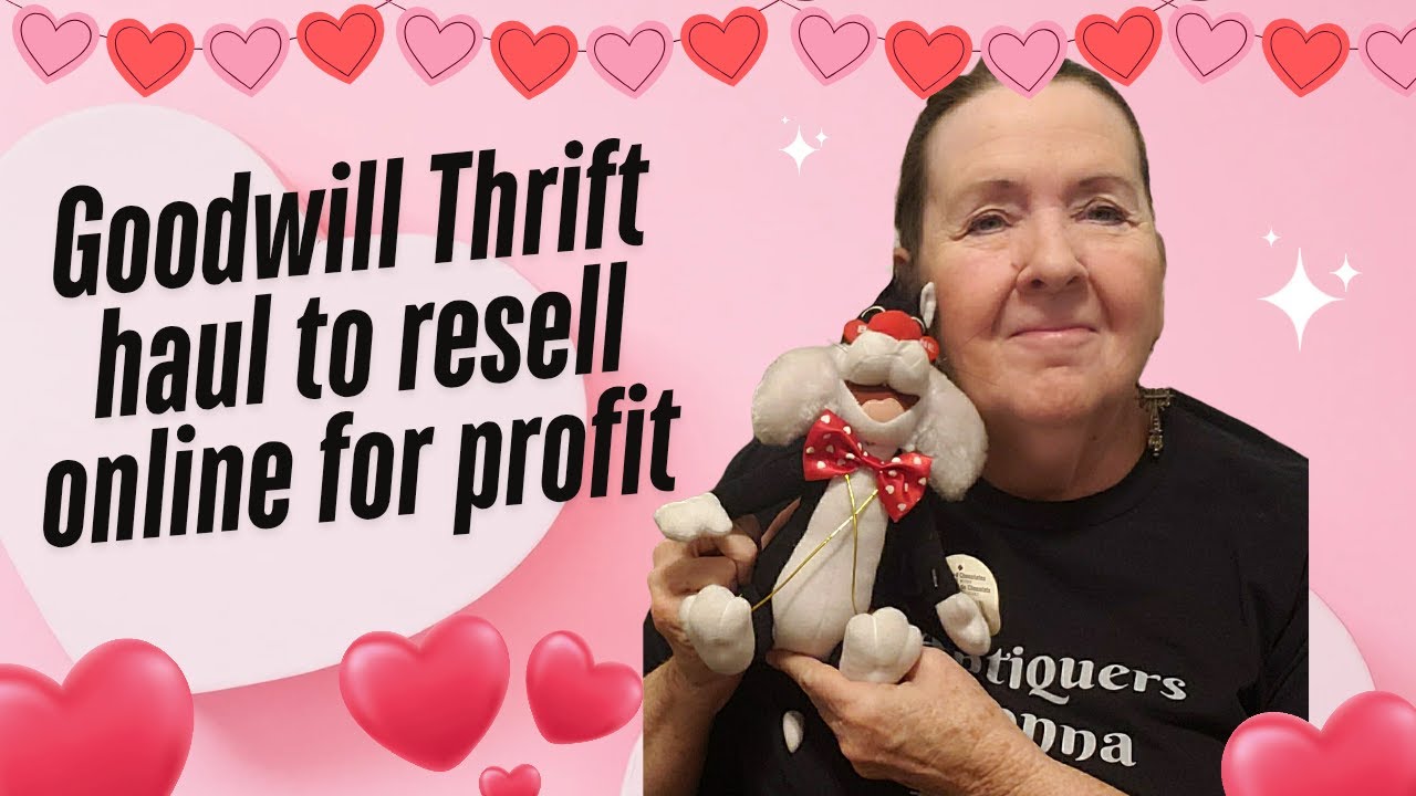 Goodwill Thrift Haul to resell online for Profit!