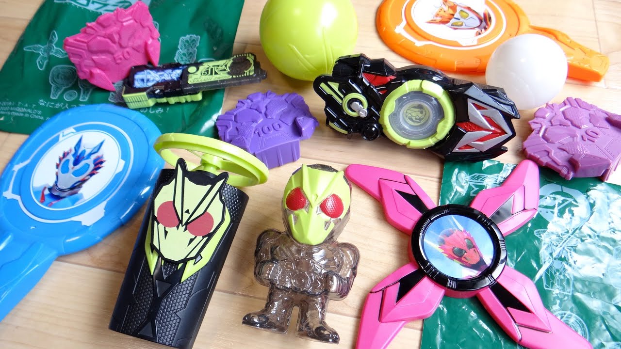 ハッピーセット仮面ライダーゼロワンが神ラインナップ！全6種レビュー！飛び上がライズゼロワン・シャボン玉飛電ゼロワンドライバー・エイムズの休日セット・フライングファルコンディスク・水鉄砲ゼロワン・