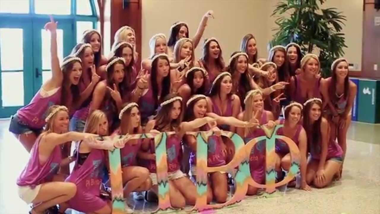 SDSU Panhellenic Bid Day 2014