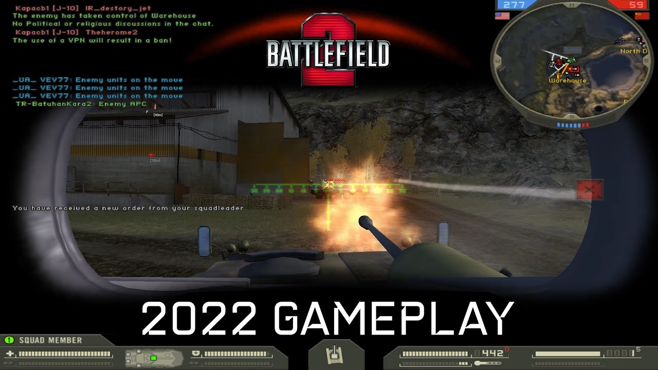 Battlefield 2 Online Gameplay 2022 (No Commentary)