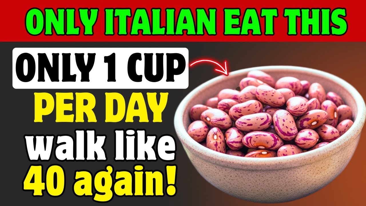 Питайтесь как итальянец-долгожитель: фасоль №1, которая быстро восстанавливает мышцы и снимает во...