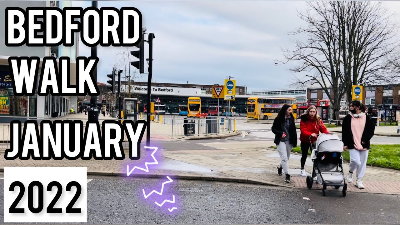 Bedford Town center walk | United Kingdom 🇬🇧 | morning view #uk #subscribe