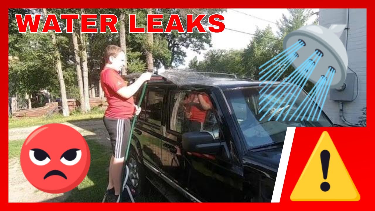 Jeep Commander project part 8- water leak repair-🆕jeep Water Leaks 🏽👉🏾 Jeep Commander Project Truck