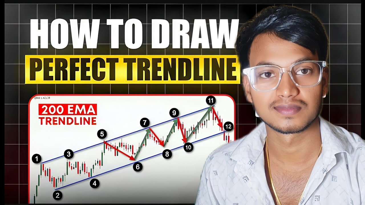 How to Draw a Trend Line | Trendline Trading for Beginners [ Bitcoin Boy ]