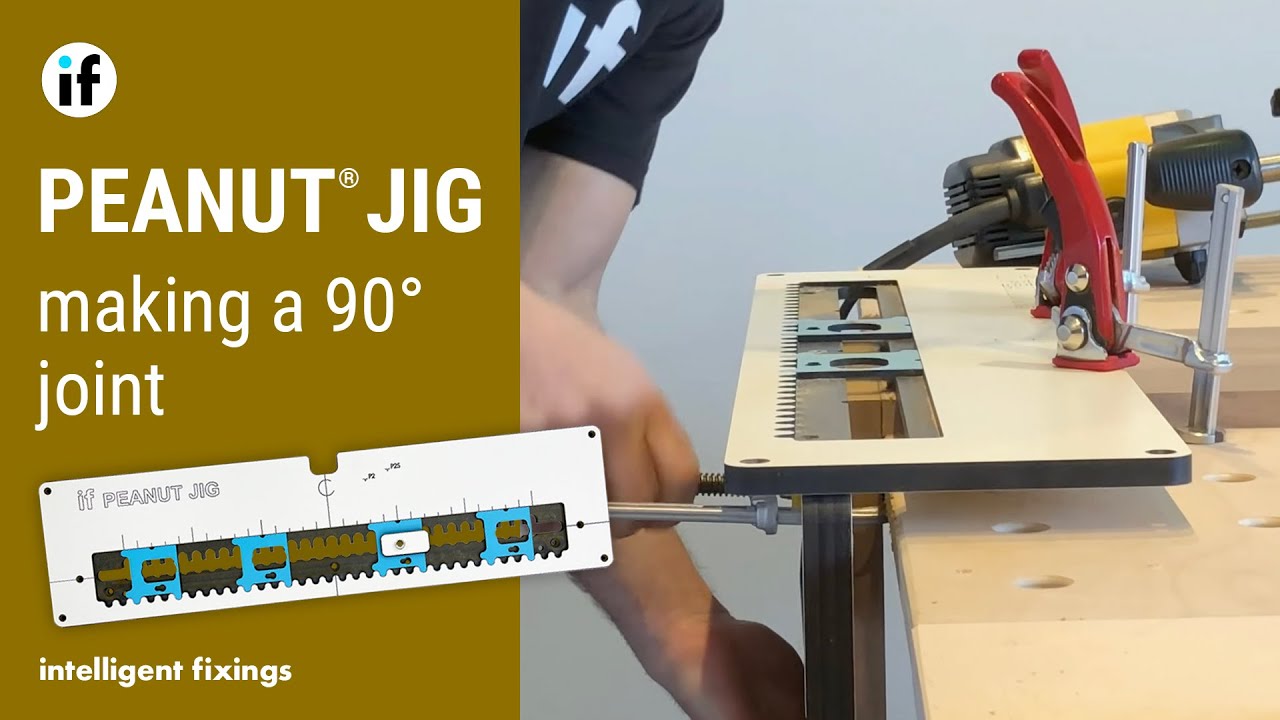 PEANUT Jig | Making a 90&deg; joint