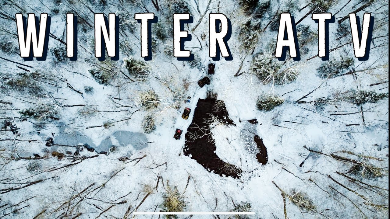 Первая зимняя поездка на квадроцикле 2024 года
