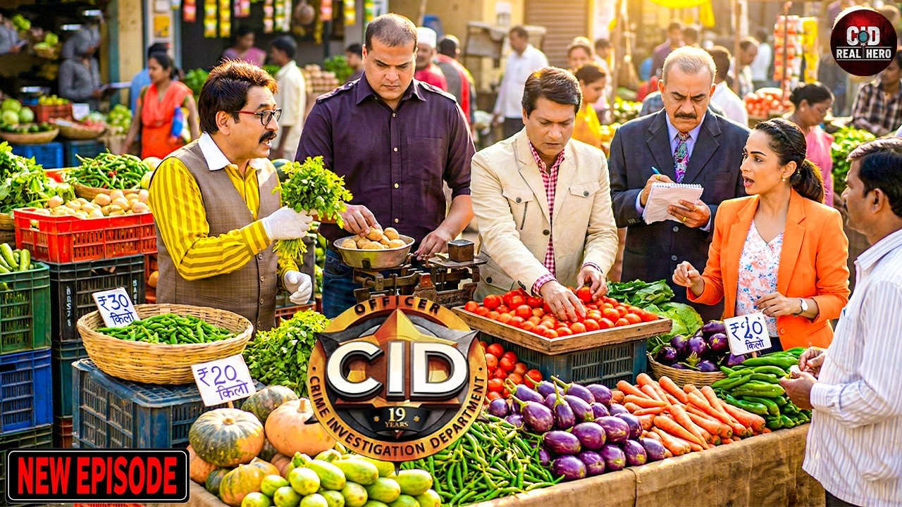 CID टीम ने मुजरिम को जाल में फंसाने के लिए मार्केट में सब्जी का ठेला लगाया | CID | Latest Episode
