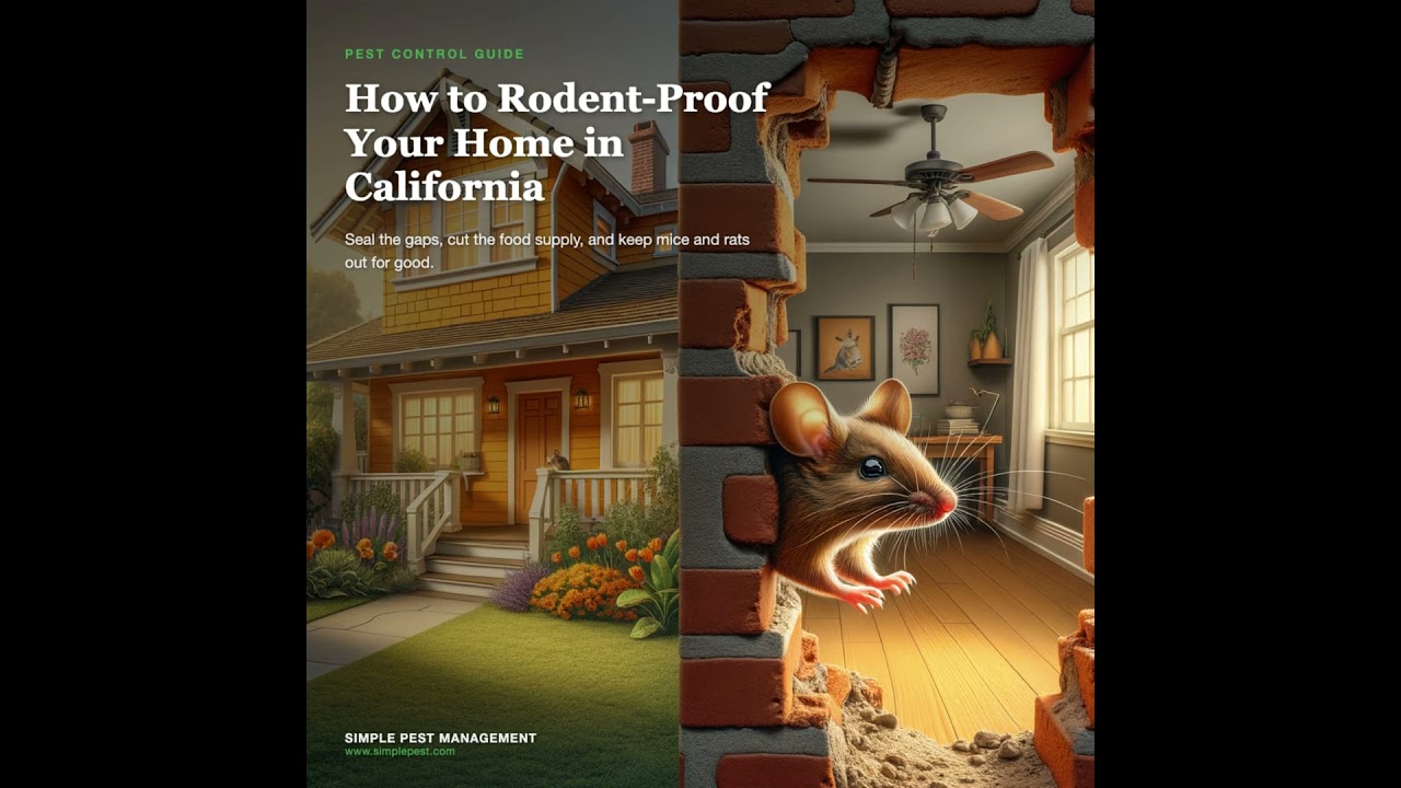 How to Rodent-Proof Your Home in California: A Complete Guide to Keeping Mice and Rats Out