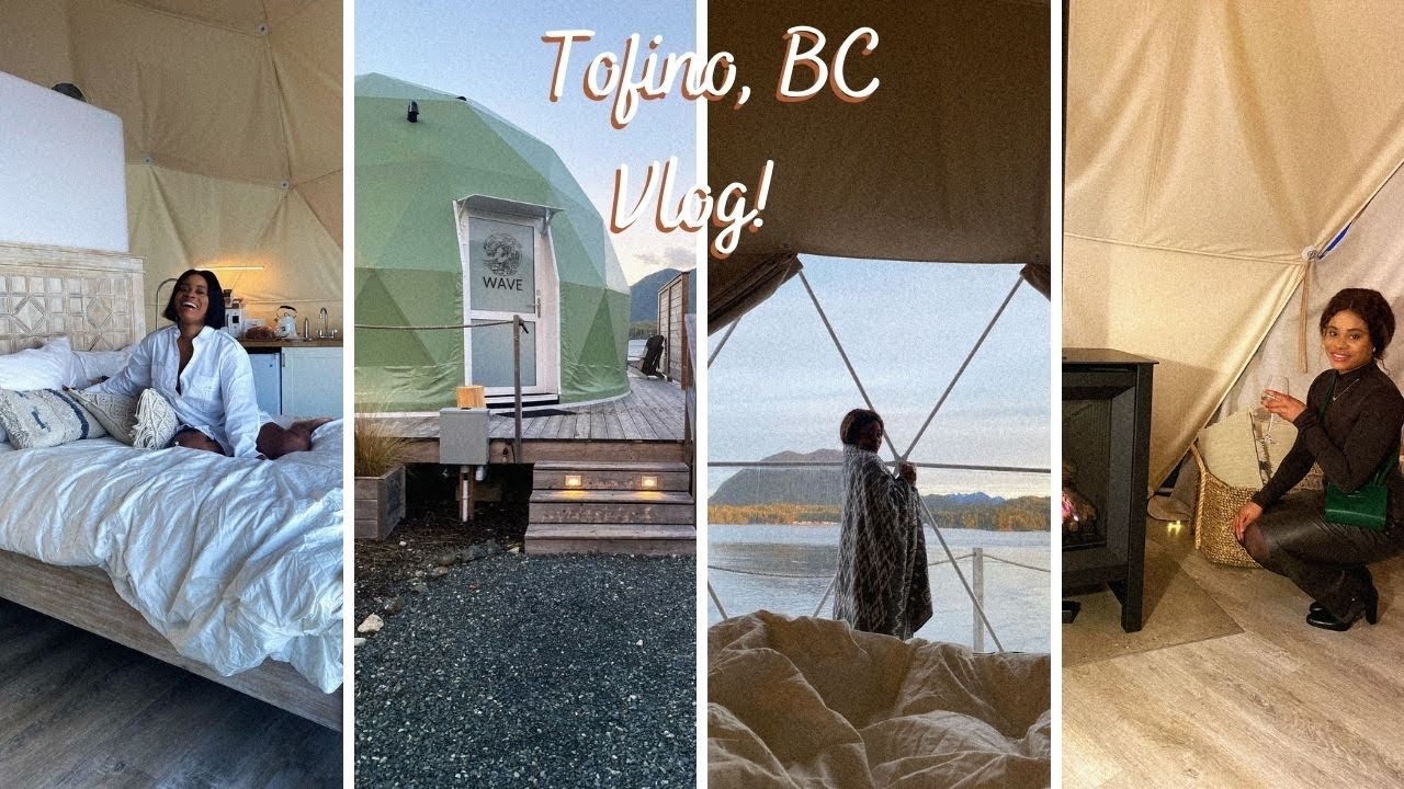 My Wild pod Waterfront Glamping Experience in #tofino