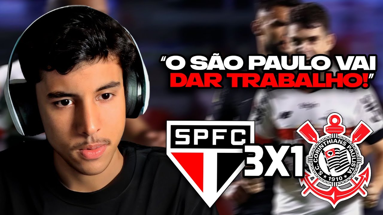 RENATO REAGE: São Paulo 3 X 1 Corinthians | MELHORES MOMENTOS | PAULISTÃO 2025