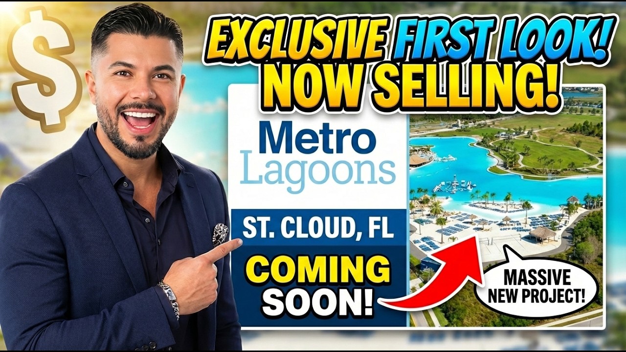 INVEST HERE! The #1 New City Coming to Orlando 2026 🏖️ Crossprairie & Crystal Lagoon